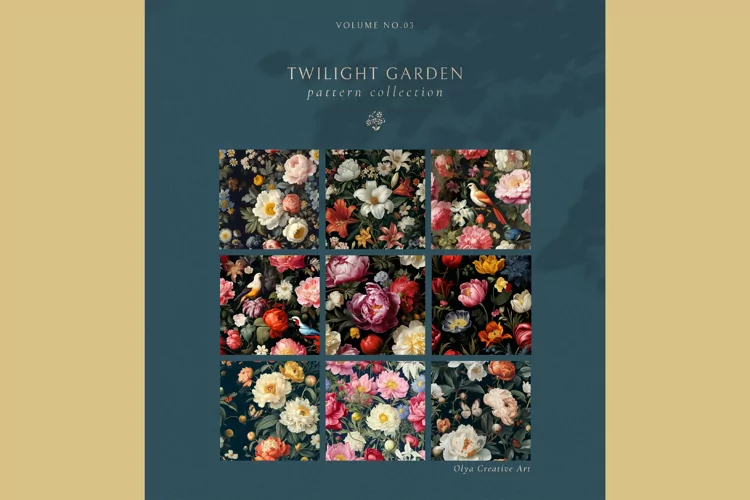 Vintage Botanicals Floral Patterns
