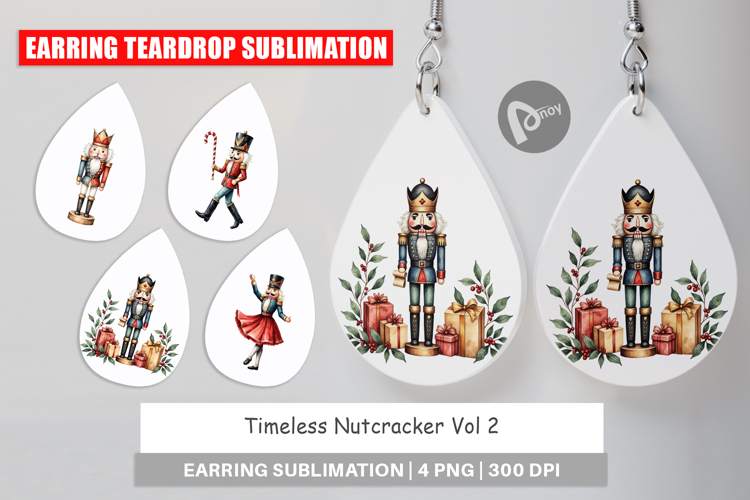 Earring Timeless Nutcracker