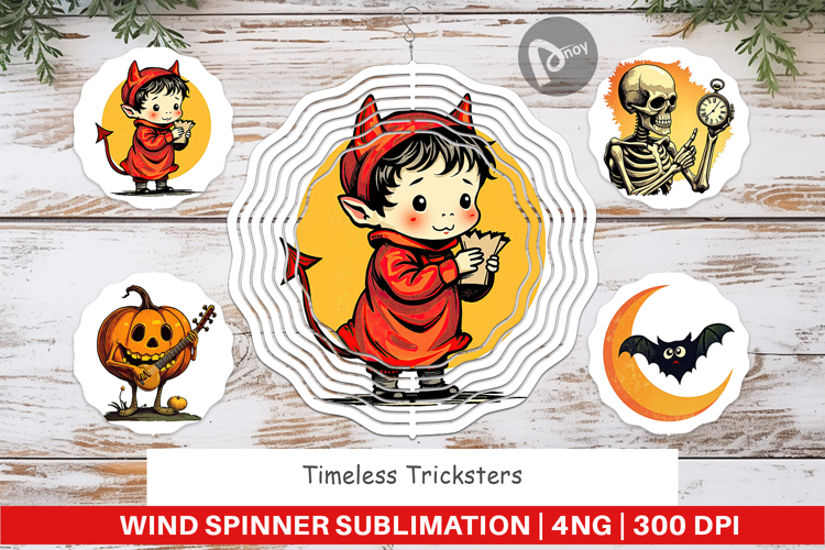 Wind Spinner Timeless Tricksters