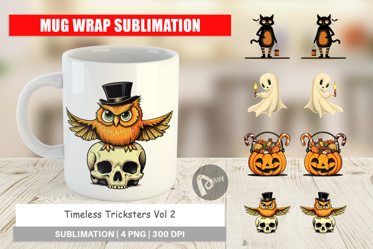 Mug Wrap Timeless Tricksters