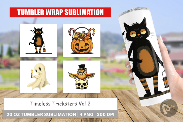 Halloween Tumbler Wrap Image 7