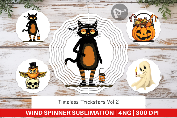 Wind Spinner Timeless Tricksters