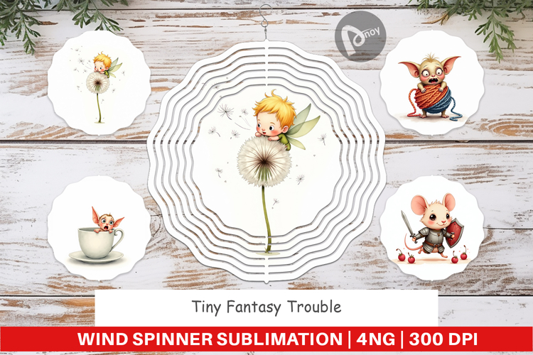 Wind Spinner Tiny Fantasy Trouble