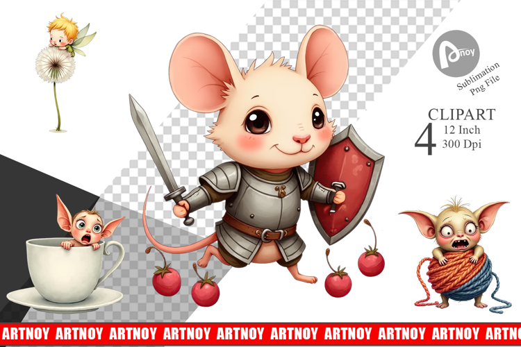 Tiny Fantasy Trouble Clipart