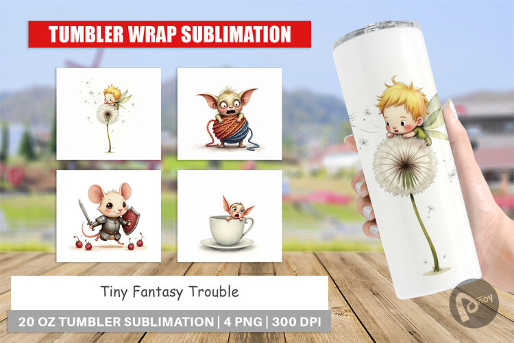 Tumbler Tiny Fantasy Trouble example image 1
