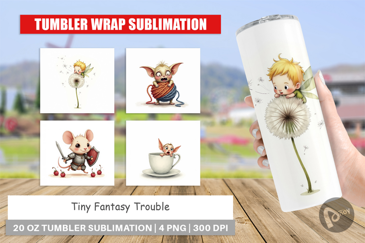 Tumbler Tiny Fantasy Trouble