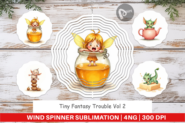 Wind Spinner Tiny Fantasy Trouble