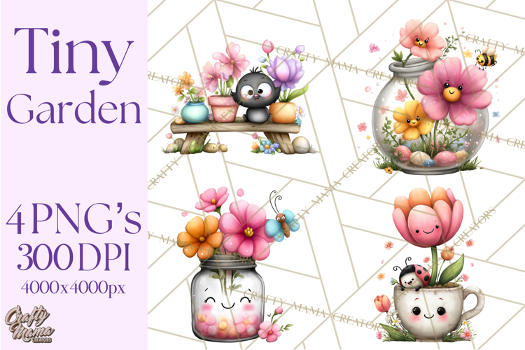 Flower Garden Clipart Image 7