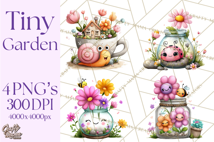 Flower Garden Clipart Image 8