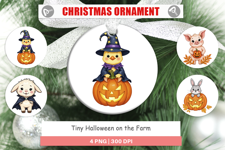 Ornament Tiny Farm Halloween