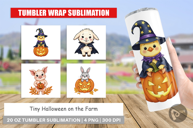 Halloween Tumbler Wrap Image 14