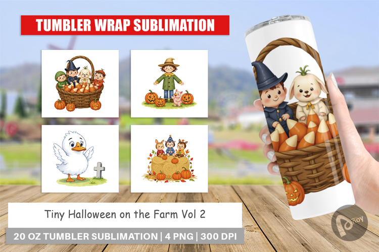 Halloween Tumbler Wrap Image 13