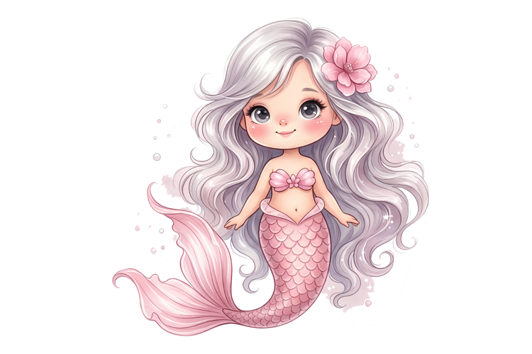 Tiny Mermaid Png |Cute Mermaid Png