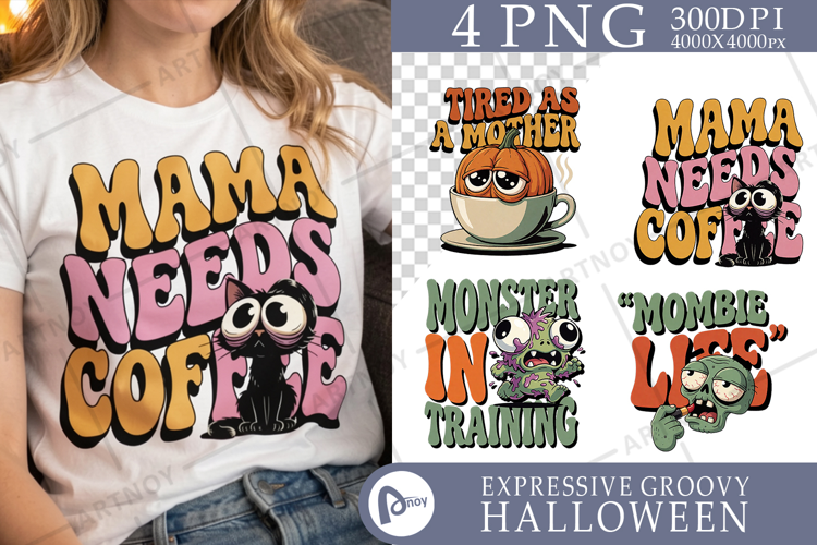 Spooky Mama Halloween Sublimation