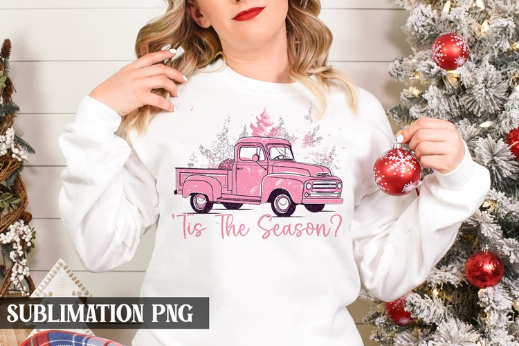 Tis The Season Sublimation |Christmas Design example image 1