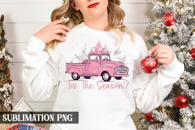 Tis The Season Sublimation |Christmas Design