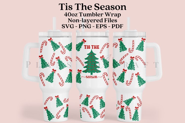 Christmas Tumbler Wrap Image 5