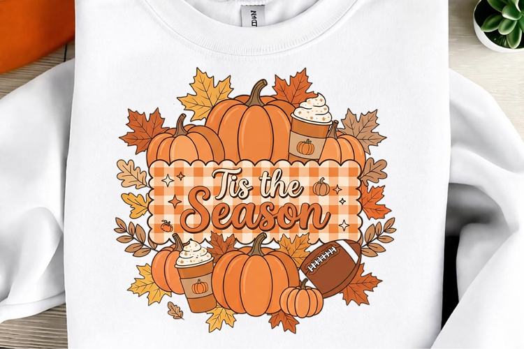 Tis the Season Fall Pumpkin PNG