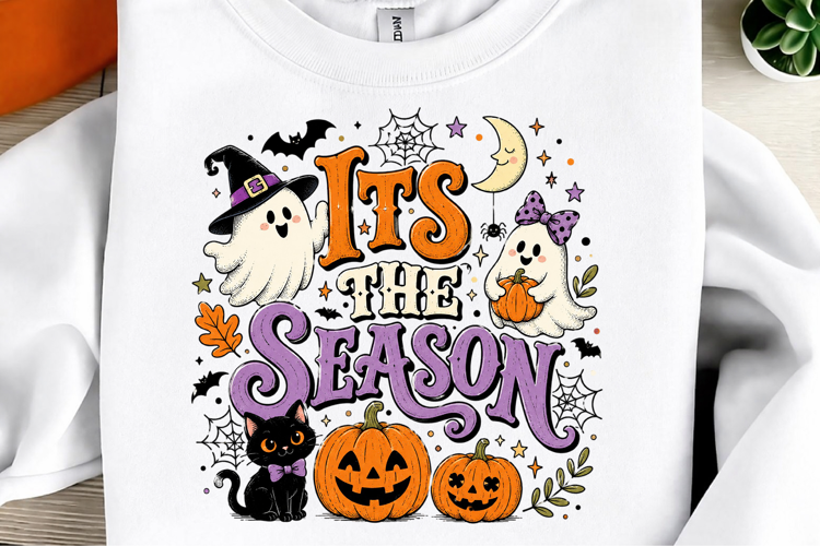 Tis The Season Halloween PNG Digital Download