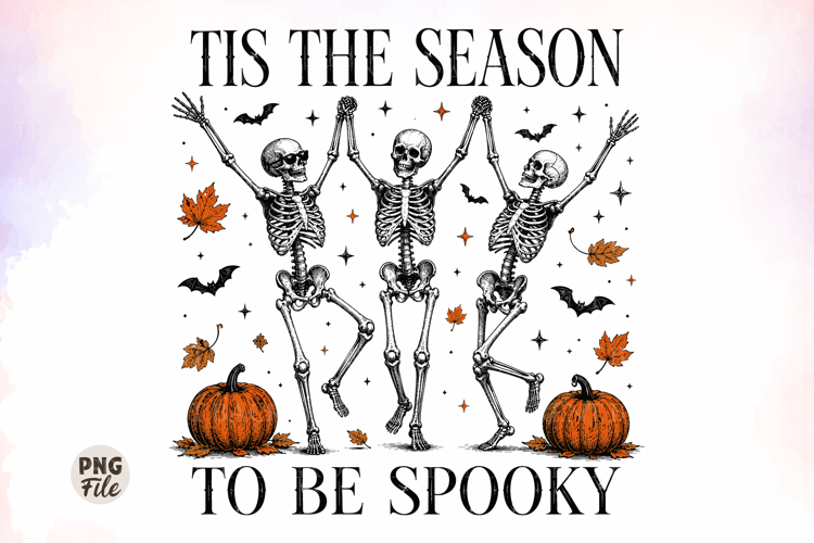 Tis the season to be spooky png,Spooky season png