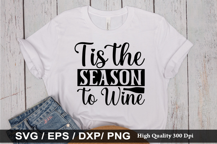 Christmas Wine Svg Image 10