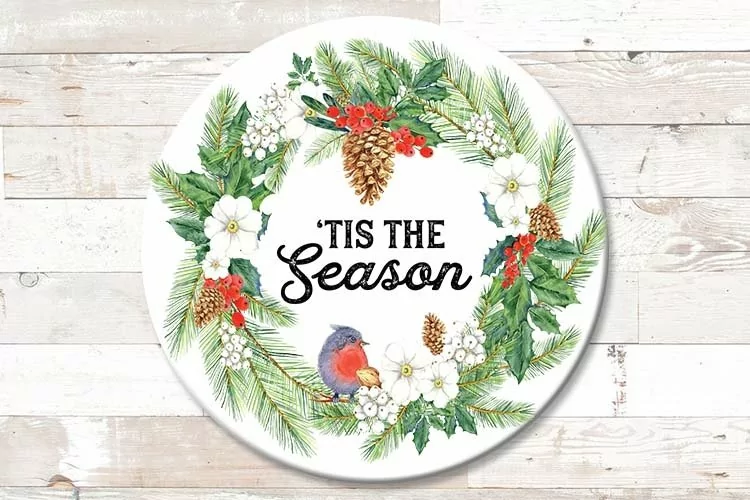 Tis the Season png Christmas Sublimation Sign