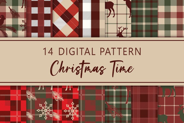 Buffalo Plaid Digital Paper Image 24