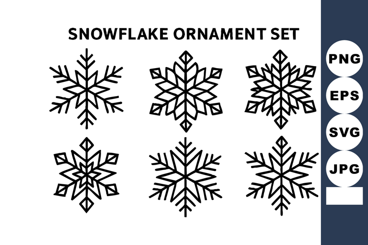 Snowflake Clipart Image 8