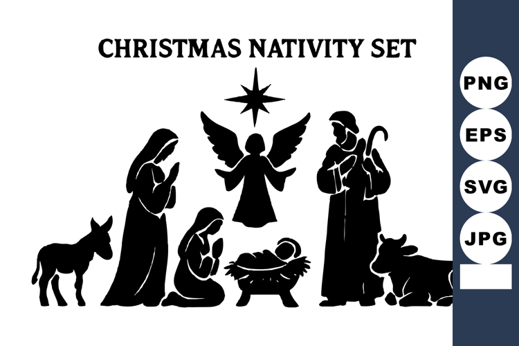 Family Silhouette Clipart Image 20