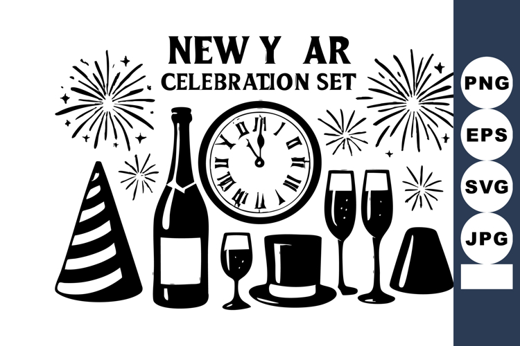 Champagne Clipart Image 2
