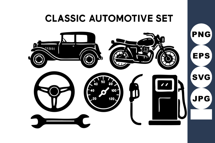 Motorcycle Vector Image 14