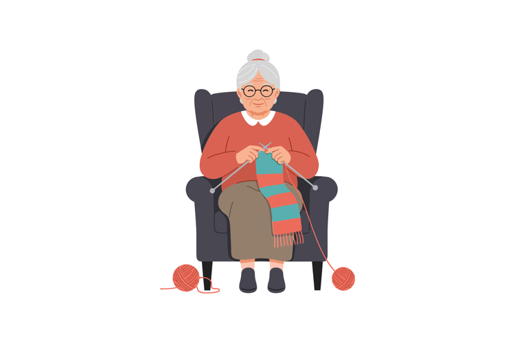 Knitting Clipart Image 15