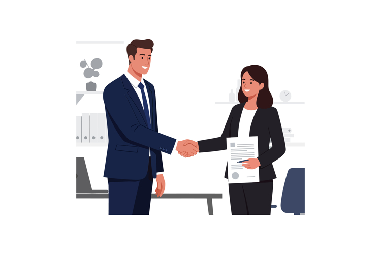 Handshake Clipart Image 21