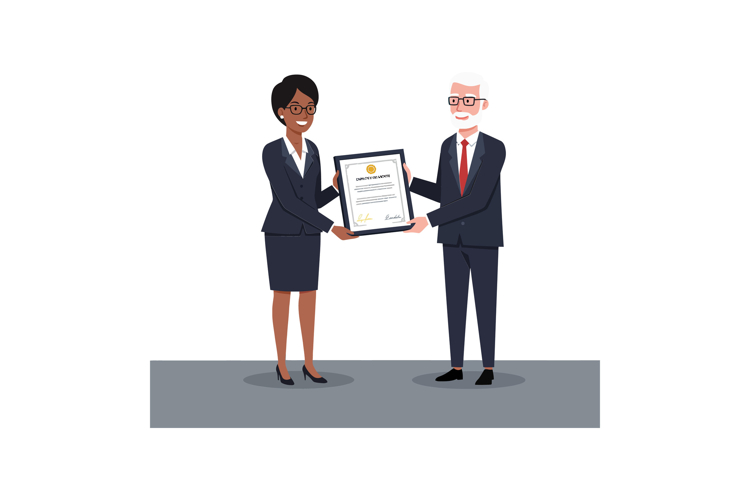 Certificate Clipart Image 19