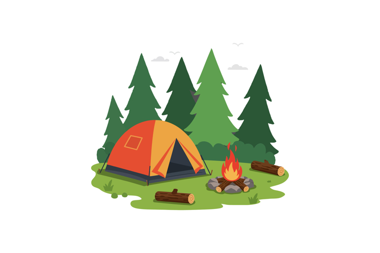 Camping Clipart Image 5