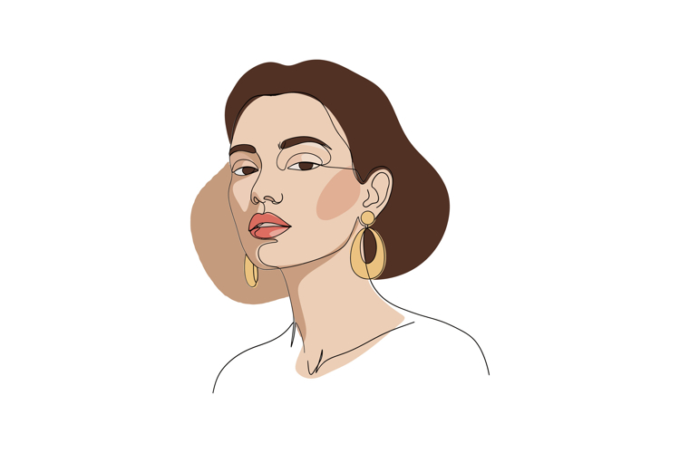 Hair Vector Image 6