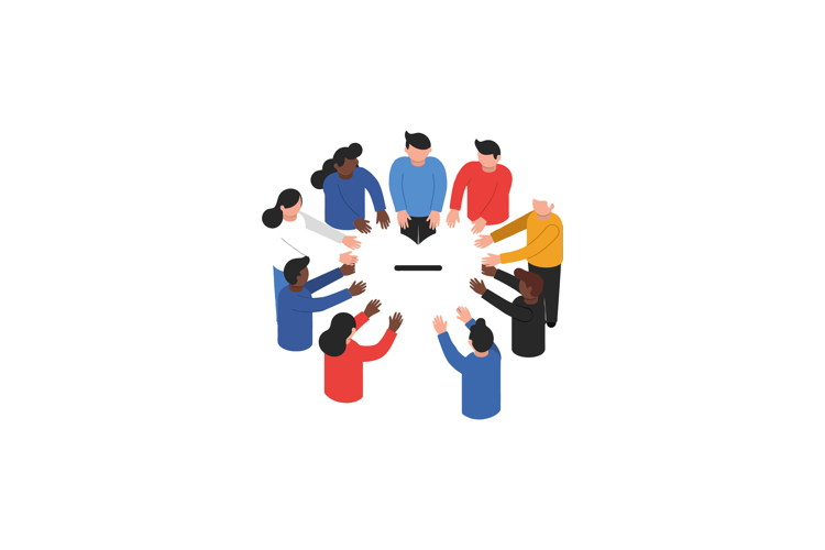 Group Of People Clipart Image 17