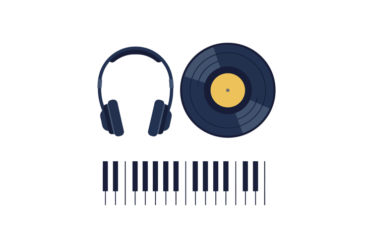 Headphones Vector Image 21