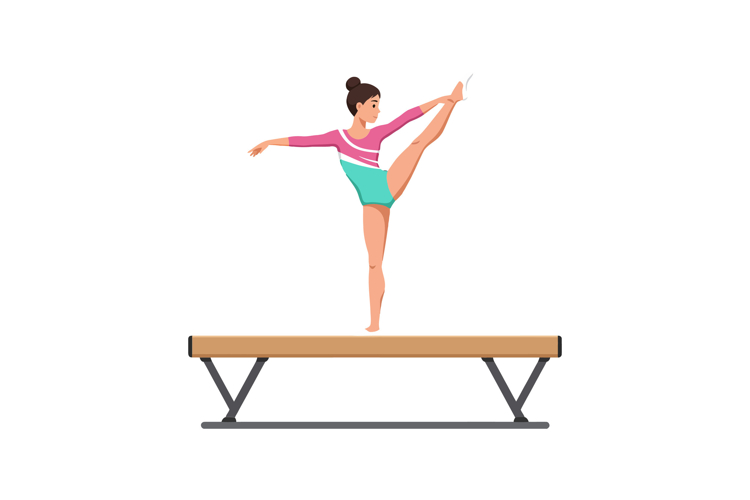 Gymnast Clipart Image 15