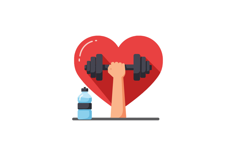 Dumbbell Clipart Image 9