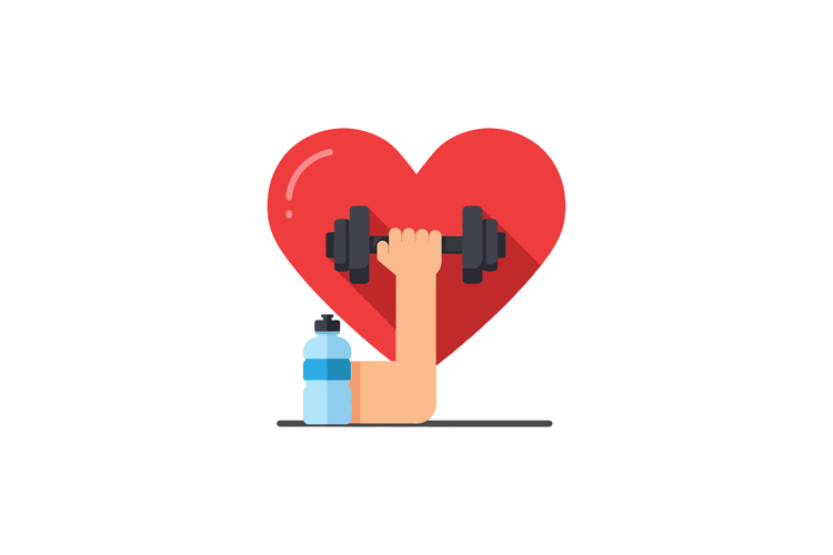 Dumbbell Clipart Image 8