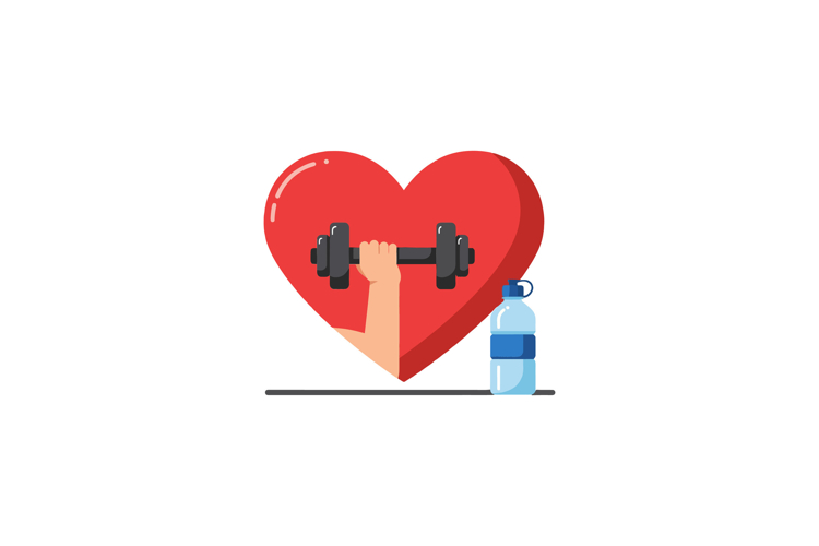 Dumbbell Clipart Image 7