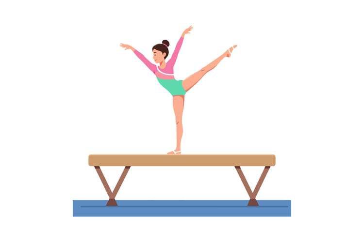 Gymnast Clipart Image 14