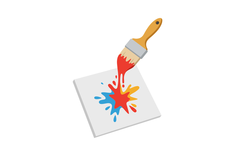 Paint Can Clipart Image 10