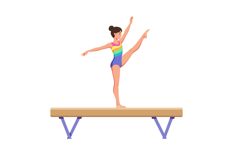 Gymnast Clipart Image 13