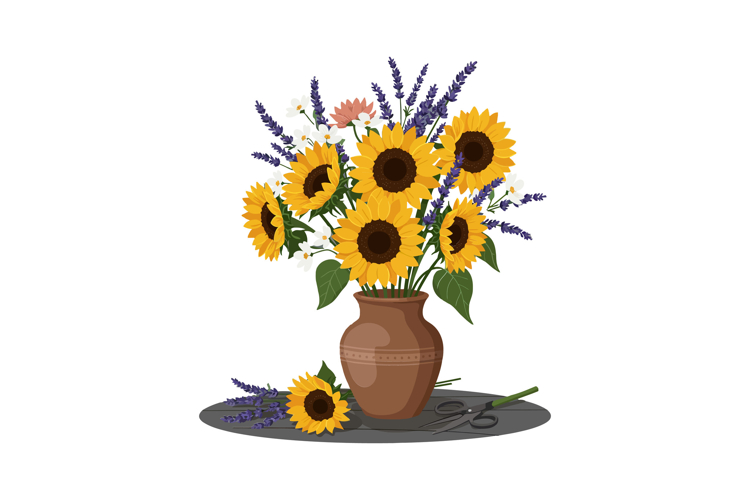 Flower Vase Clipart Image 15