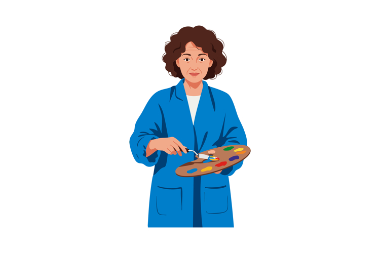 Painter Clipart Image 15