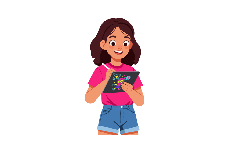 Girl Clipart Image 11