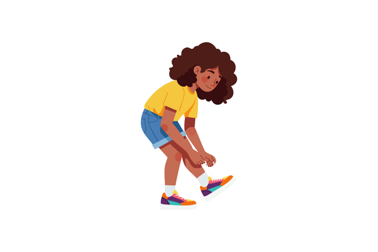 Curly Hair Clipart Image 3