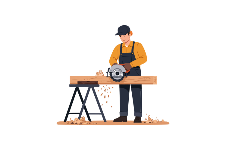 Woodworking Clipart Image 4